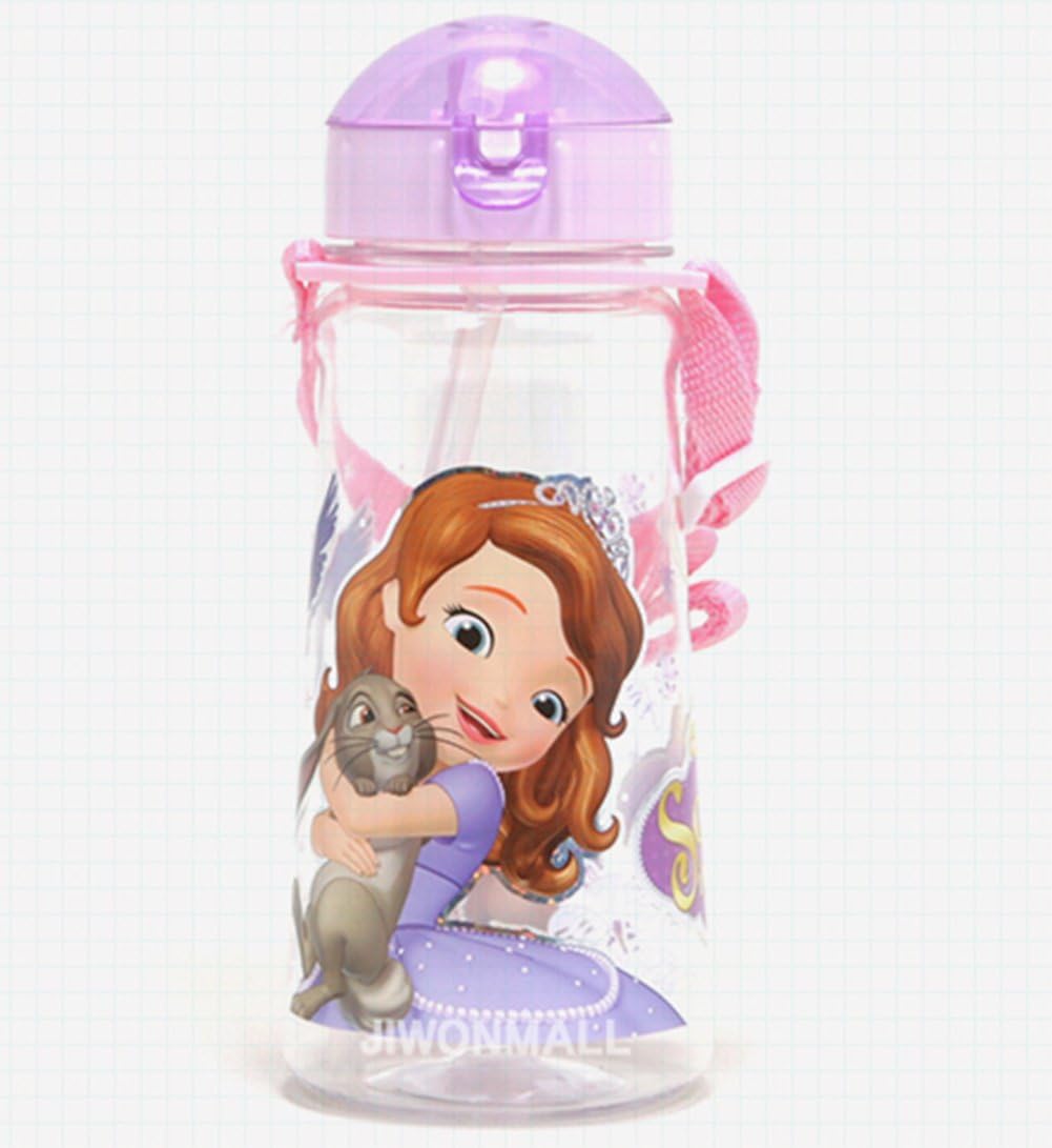 Disney Little Princess Sofia Premium Water Bottle with Straw 040062