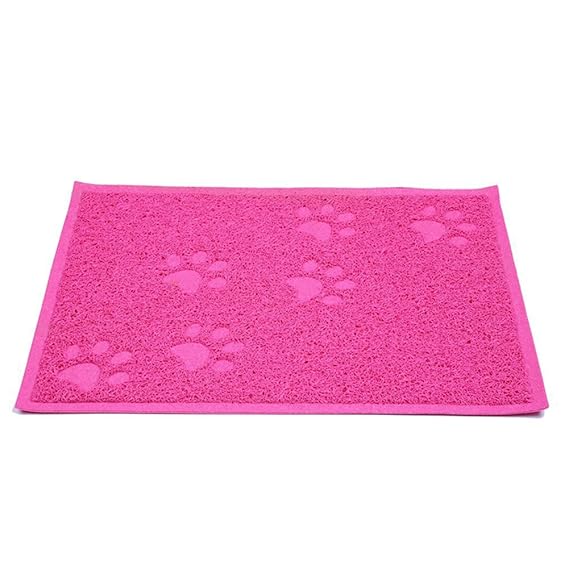 1xToruiwa Dog Cat Litter Tray Mat Rectangular Litter Trapper Mat Litter