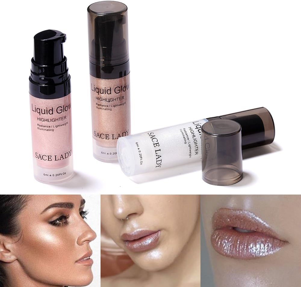 liquid highlighter under foundation