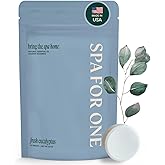 Spa For One Shower Steamers Aromatherapy 10 Pack - Made in USA with Eucalyptus Natural Essential Oils - Birthday Gifts for Women & Men, Relaxation, Self Care, Easter Basket Stuffers