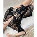 Unilove Sexy Lace Lingerie Night Dressing Robe Chemises for Women Set of 4 (Black,M-L)