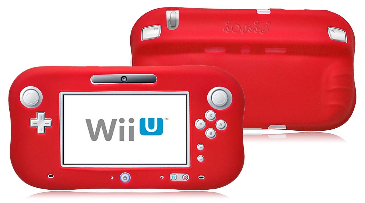 Ionic Silicon Skin Case for Nintendo Wii U (Red) PC Computer and Video Games Amazon.ca