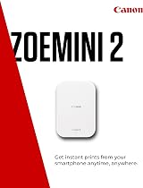 Canon Zoemini 2 Portable Photo Printer Pearl White Bluetooth 5.0 Type-C Fast view 2
