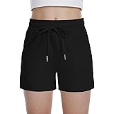 DOCUMO Girls Athletic Shorts with Pockets, Quick Dry Running Shorts for Kids Teen Girls Workout Gym Sports Shorts
