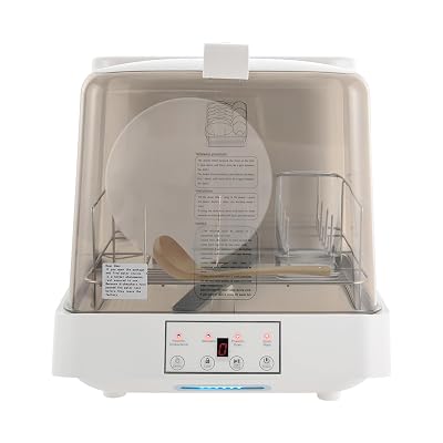 QUEWATSA Portable Dishwasher,Countertop Dishwasher,Automatic Dishwashing with 5L Built-in Water Tank Deep for Apartments, Dorms and RVs