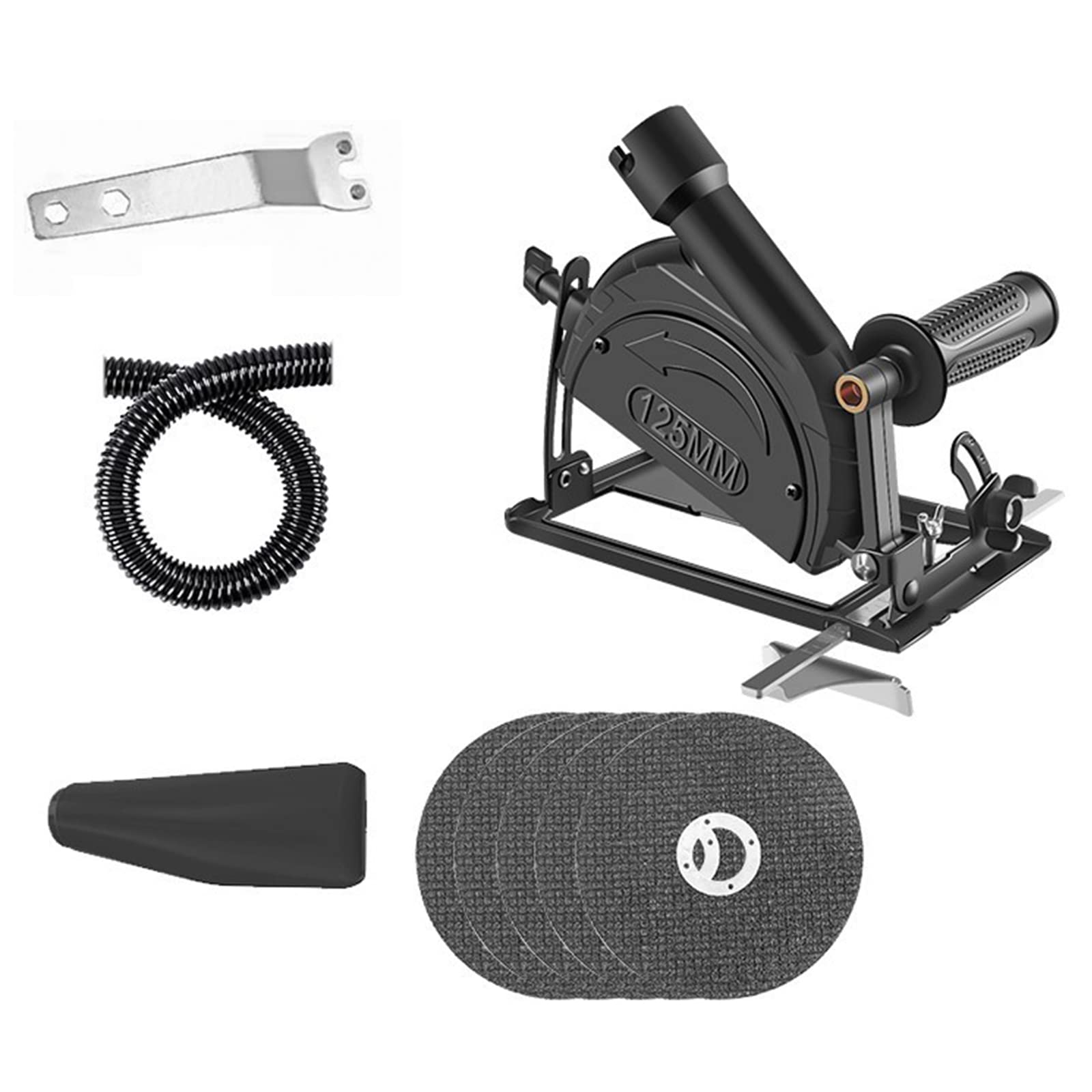 Angle Grinder Stand, 45° Adjustable Holder for 100-125mm Angle Grinders