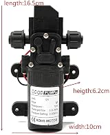 zalati DC 12V Water Pump 6L/min Self Priming 70W 130 PSI for Car Wash view 2