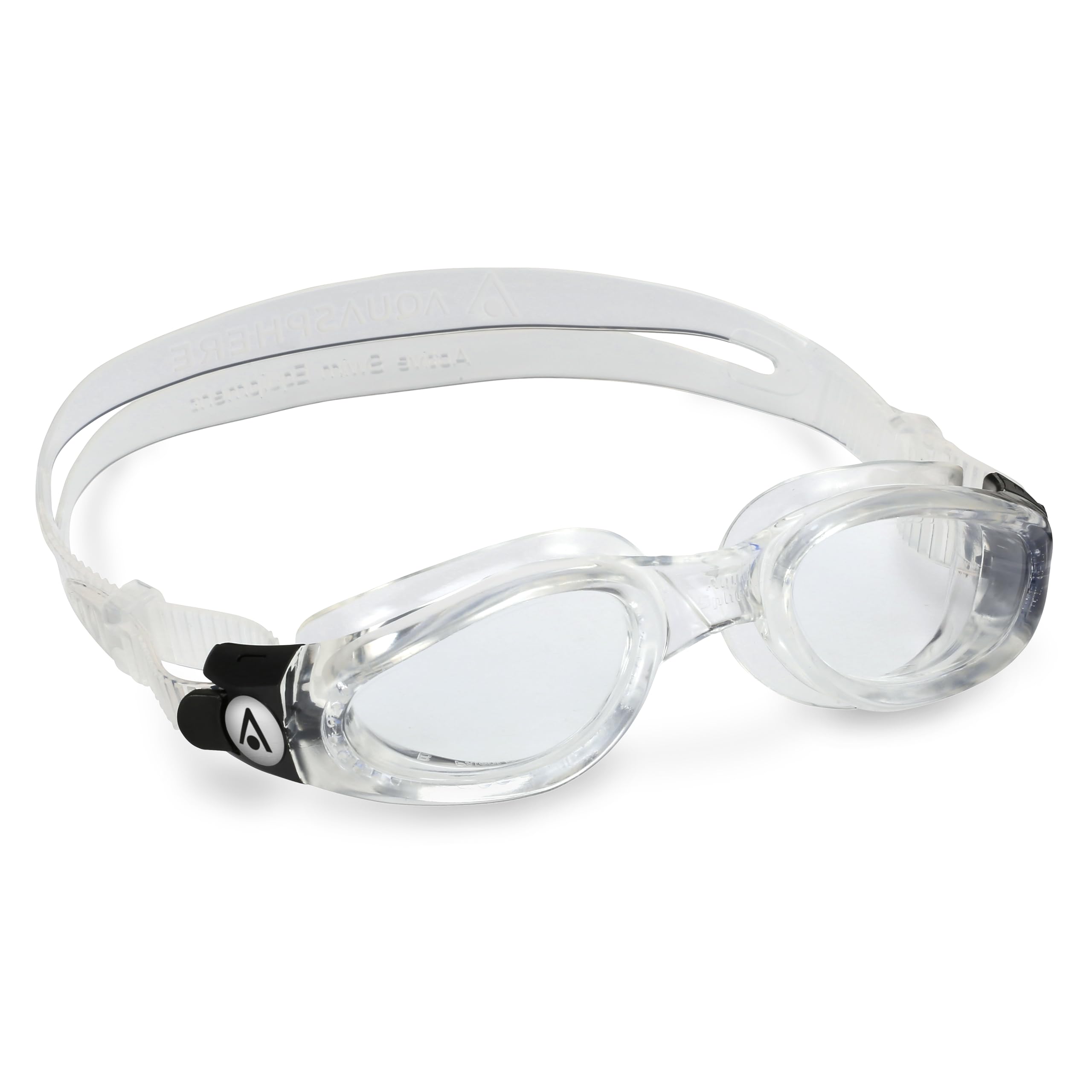 Aquasphere Kaiman, Swimming goggles for adults with UV protection, silicone seal, 180° vision, anti-fog and anti-leak lenses for men and women