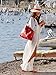 Yonala Womens Chiffon Side Split Sheer Long Beach Dress Bikini Swimsuit Cover Up,White 1,One Size