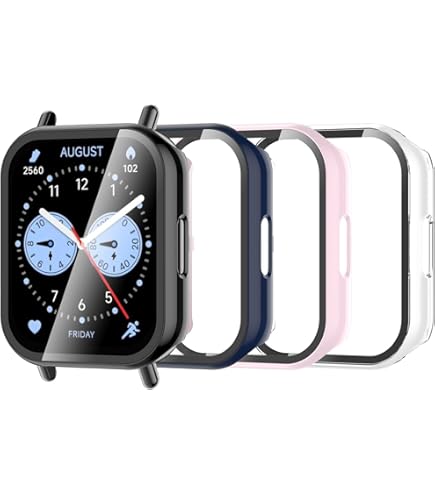 Amazfit Active TIMELI 2Piezas Mica Protector Compatible Con