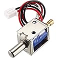 uxcell® DC 12V 0.43A 4mm Mini Electromagnetic Solenoid Lock Push Pull Type for Electirc Door Lock