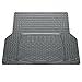 FH Group Car Cargo Mats - Large Heavy-Duty Rubber Cargo Mat for Cars, Universal Fit Full Set, Trimmable Automotive Floor Mats, Climaproof Floor Mats for Most Sedan, SUV, Truck Floor Mats Gray