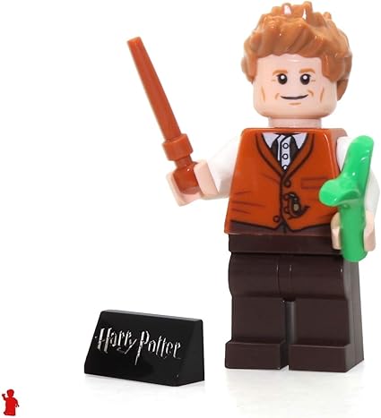 Amazon.com: LEGO 2018 Harry Potter Minifigura - Newt Scamander (con varita, planta y soporte) 75952: Toys \u0026 Games