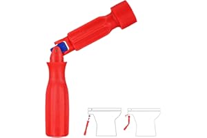 VortecSys Toilet Seat Fitting Tool, Toilet Seat Repair Wrench 10/13/17mm Professional Universal Plastic High-Strength Installation Tool (1 Pack)