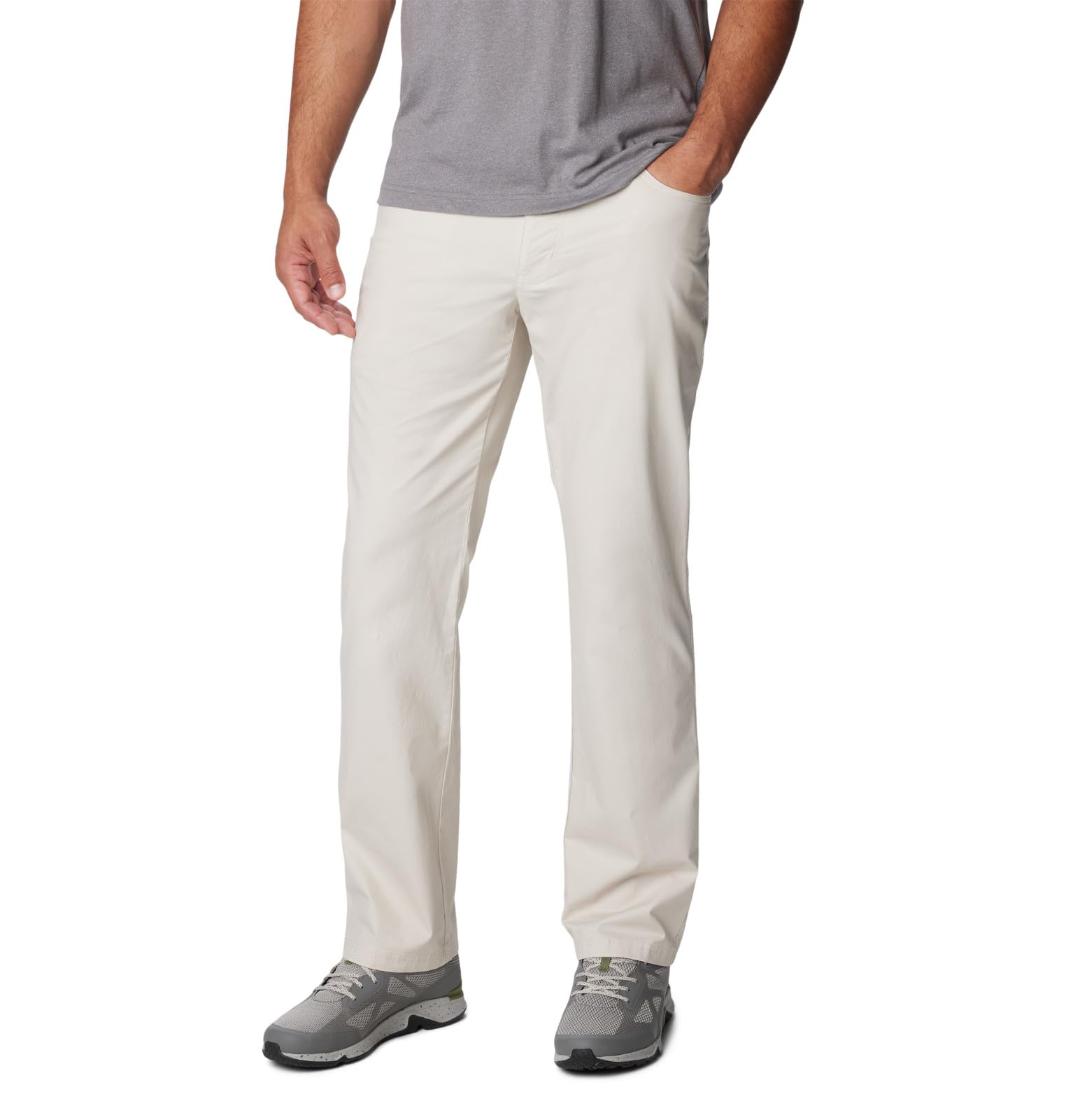 Columbia Mens Rapid Rivers Hiking Pant, Dark Stone, 40 x 32