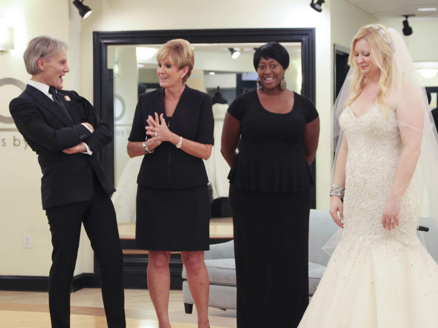 say yes to the dress atlanta black dress