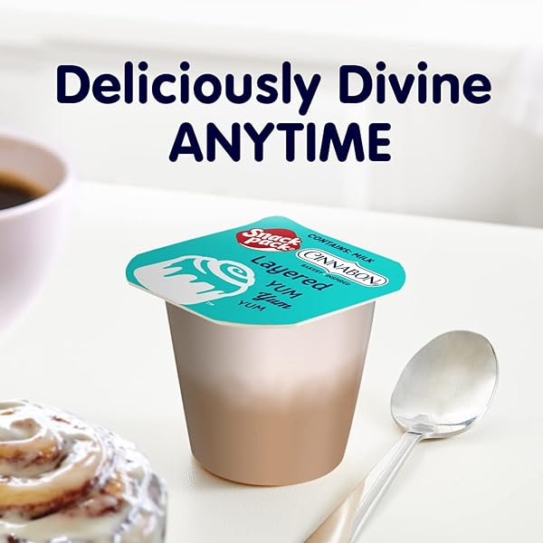 SNACK PACK CINNABON BAKERY INSPIRED FLAVORED PUDDING CUPS, 3.25 OZ., 6-COUNT
