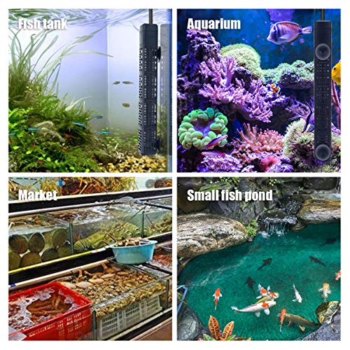 LUYS Aquarium Heater, Upgraded 300W/500W Fish Tank Heater with