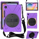 ZenRich Galaxy Tab S6 Lite Case 10.4", P610/P615 Case with S Pen Holder zenrich Heavy Duty Shockproof Rugged Case with Stand 