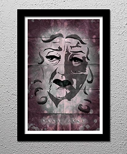 Whatever Happened to Baby Jane - Bette Davis - Joan Crawford - Original Minimalist Art Poster Print