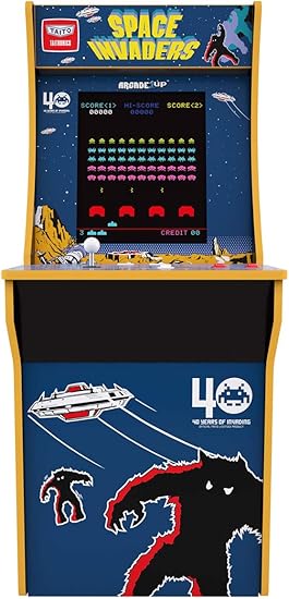 Arcade1up スペースインベーダー 日本仕様電源版 数量限定 ゲーム Amazon