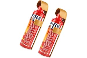 Artibetter Car Fire Extinguisher Set 2pcs Portable Home Auto Fire Extinguisher Quick Response