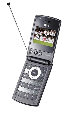 LG HB 620 T UMTS Handy mit DVB-T (HSDPA, MP3-Player, TV-Empfänger, 2MP-Kamera) schwarz