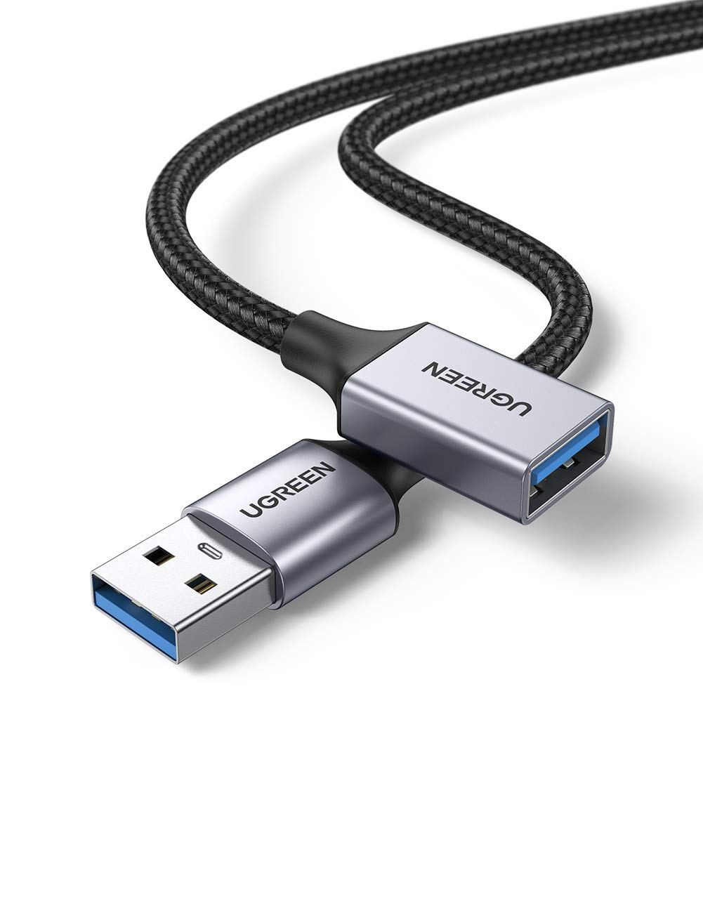 UGREEN USB Extension Cable, USB 3.0 Extender Male to Female 5Gbps High Speed Transfer