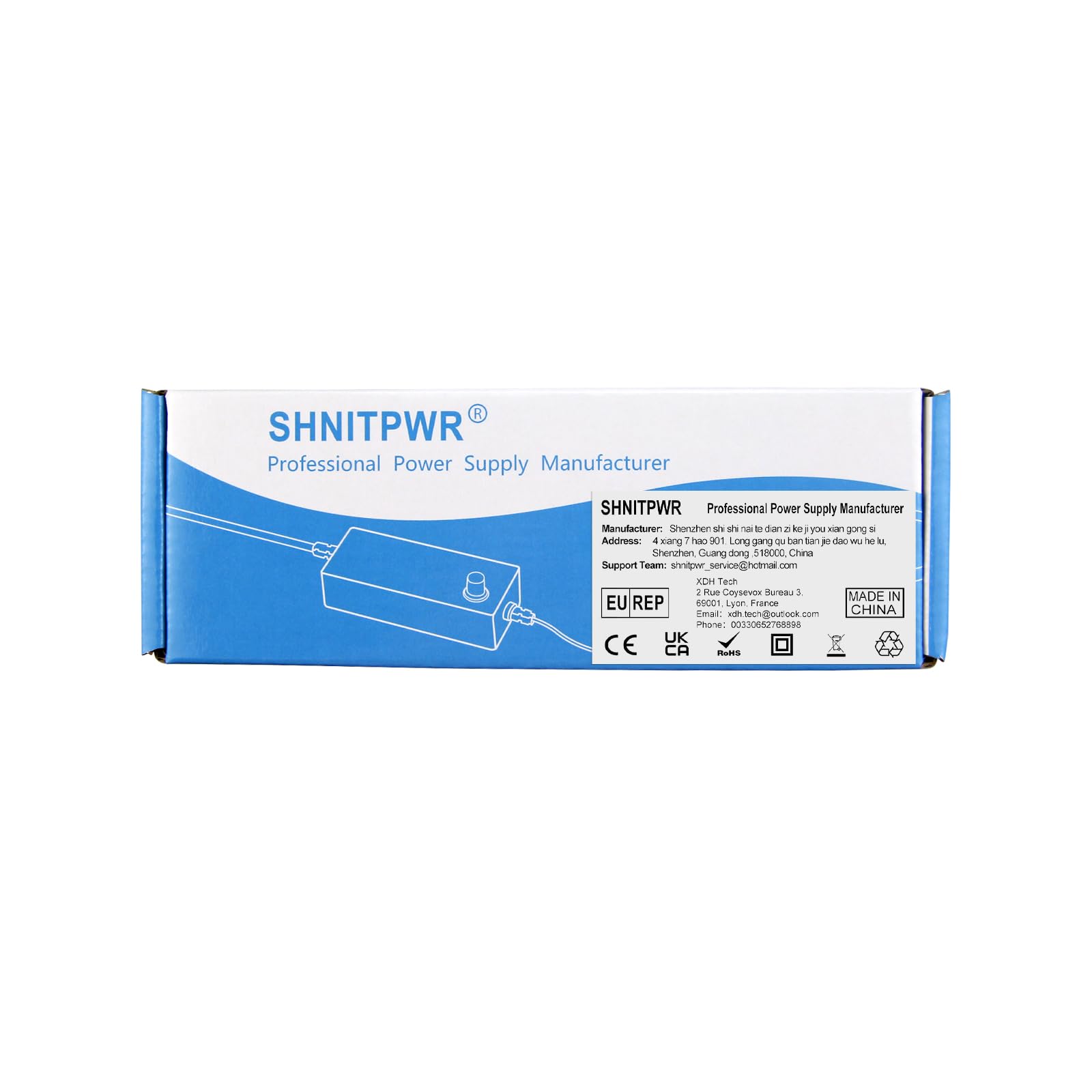 SHNITPWR 108W Universal Power Supply Adjustable DC 3.5V~36V 3A AC/DC Adapter 12V 24V 36V 5V 6V 9V 14V AC Adapter Multi-Voltage 100V~240V AC to DC Variable Power Converter DC Power Adapter with 14 Tips