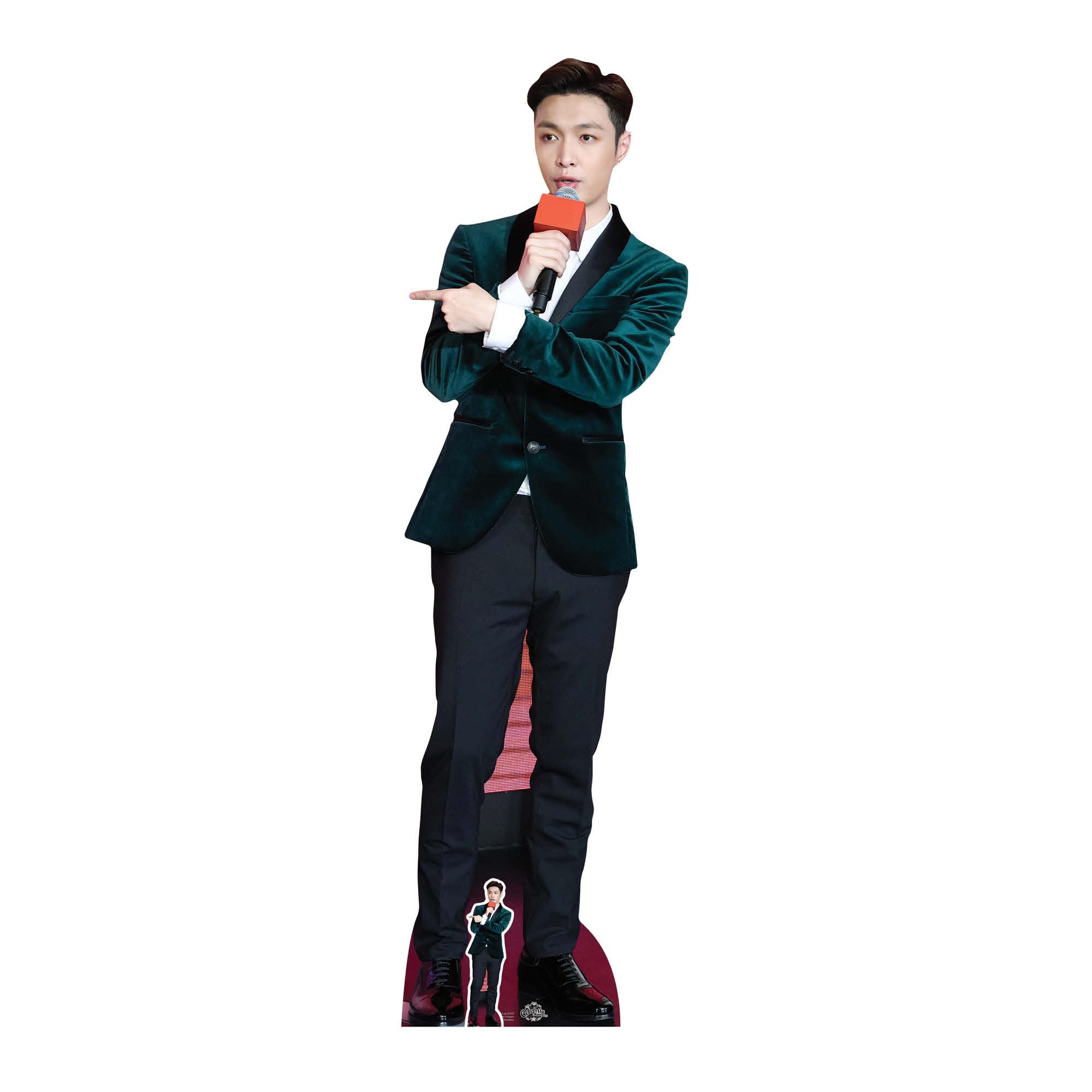 Star Cutouts Zhang Yixing Lay Zhang EXO Lifesize Cardboard Cutout 181cm with Free Mini – K-Pop Fan Display & Party Decoration