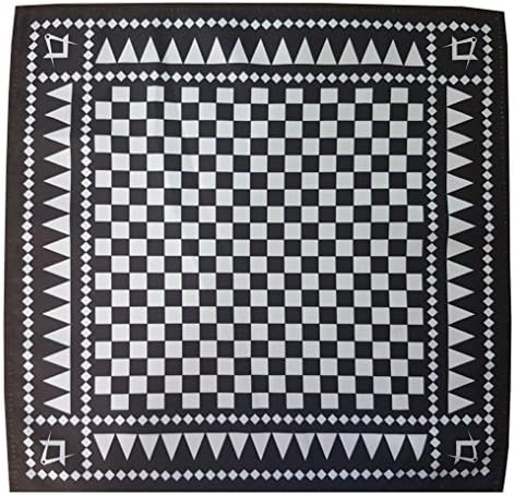 Freemasons Masonic Pocket Square Handkerchief with Square and Compass S&C