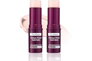 Axnzp 2 Pcs Calcium Multi Balm Stick, Anti Wrinkle Calcium Balm,Anti-aging Firming & Sagging Wrinkle Care Collagen Face Eye Treatment Balm.