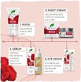Dr Organic Rose Otto Face Scrub Exfoliating 125ml Organic & Cruelty Free view 6
