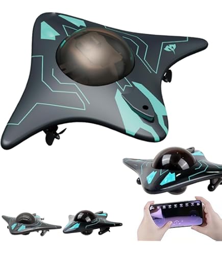 Hsthe Mini Sous-marin RC – 4 Canaux, LED Plongée, Compact Et Mignon, Pour Aquarium Et Baignoire, Cadeau Enfant