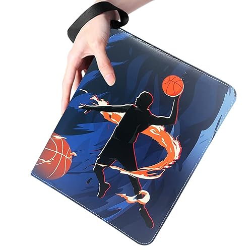 400 Pockets Basketball Cards Binder,Trading Cards Holder Card Collectors Album,Trading Card Binder 4 Pocket with 50 Removable Sleeves for Basketball Card and Sports Card in Dubai - UAE | Whizz Albums 400 Pockets Basketball Cards Binder,Trading Cards Holder Card Collectors Album,Trading Card Binder 4 Pocket with 50 Removable Sleeves for Basketball Card and Sports Card in Dubai - UAE | Whizz Albums