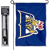 College Flags & Banners Co. Drexel Dragons Garden Flag with Pole Stand Holder