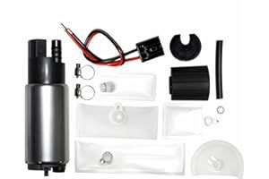 A ABIGAIL Universal Intank Electric Fuel Pump With 10 pcs Installation Kit Fits Multiple Models Replaces E2068 E8213 EFP382A A3813