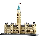 Oichy Parliament Hill Model Kits, World Famous Architectural Building Blocks Set, Ottawa Parliament Toy Building Sets for Adu