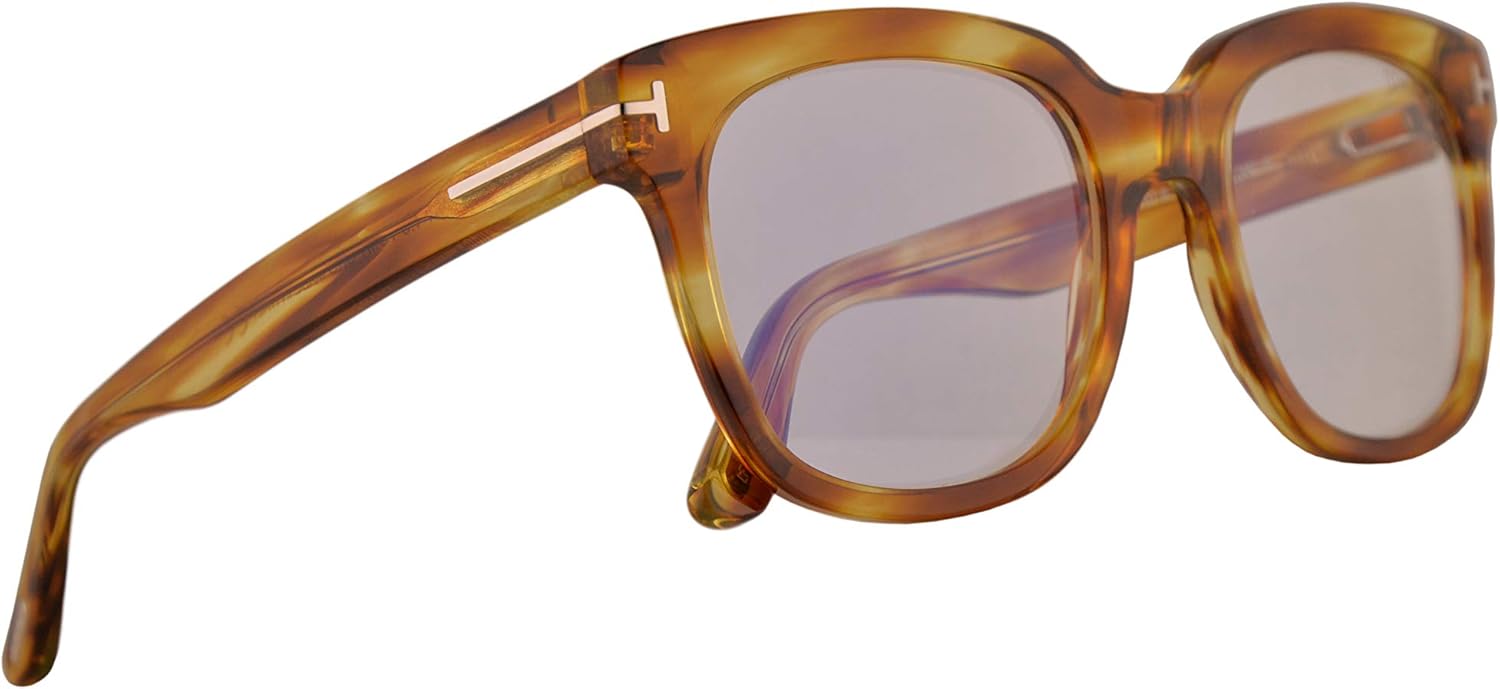Amazon.com: Tom Ford FT5537-B Eyeglasses 52-20-140 Tortoise w/Demo 
