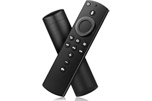 YALANLE Replacement Voice Remote Control Fit for Fire Smart TVs Stick,TV Cube,Stick Lite/4K, Smart TVs (3rd Gen), for Insignia-Toshiba-Pioneer Hisense, Fire TCL Smart TV