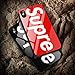 iPhone X Tempered Glass Back Case, AICase Supre Fashoin Hard Glass Back Cover Soft TPU Bumper Frame Anti-Fingerprints Anti Scratch Protective Case for Apple iPhone X/10 (Red)