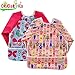 OHBABYKA Baby Waterproof Sleeved Bib for Infant Toddler,6-24 Months