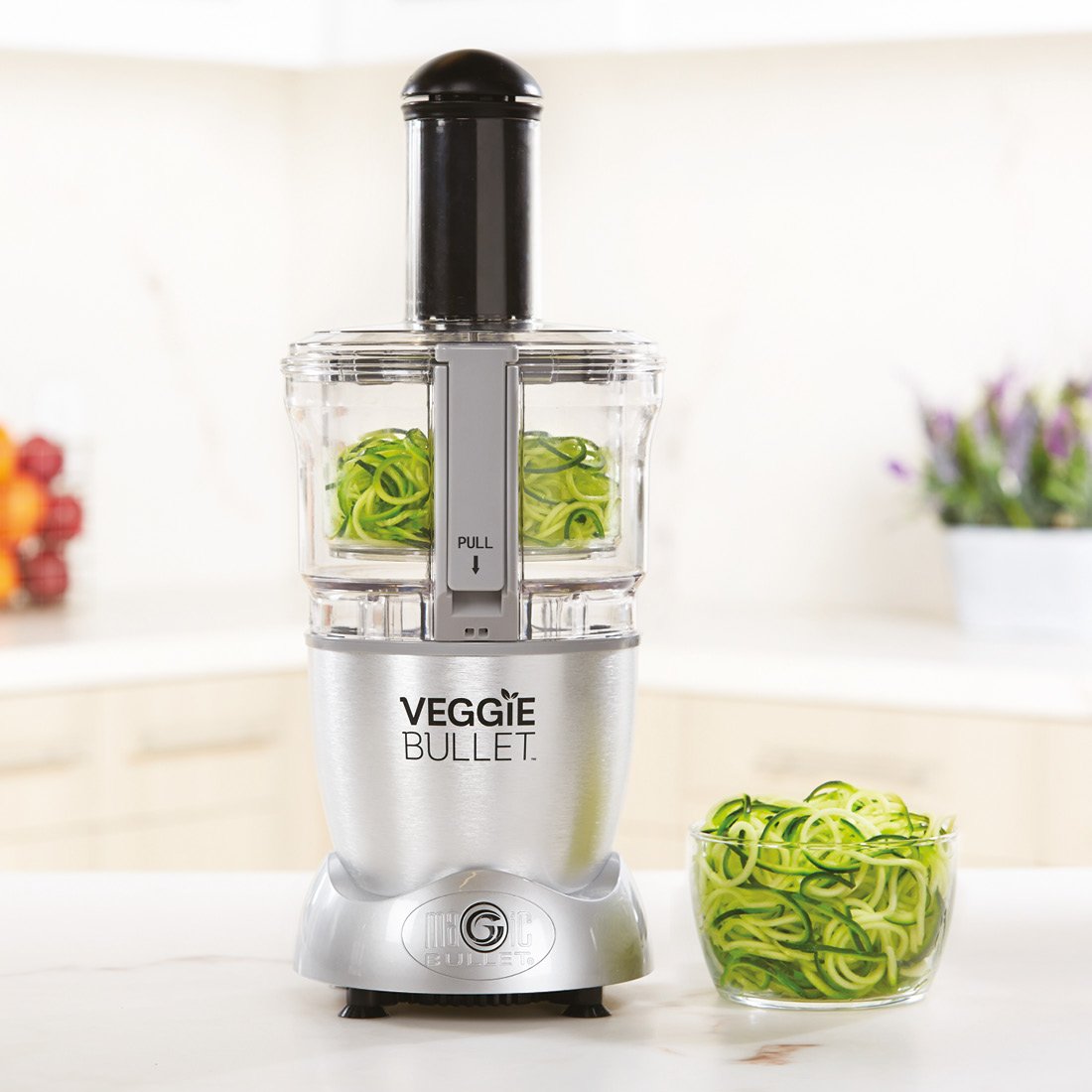 Спиральный измельчитель (слайсер, спиралайзер) для нарезки овощей и фруктов