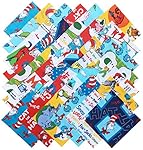 Robert Kaufman DR. SEUSS Precut 5-inch Cotton Fabric Quilting Squares Charm Pack Assortment Dr Seuss