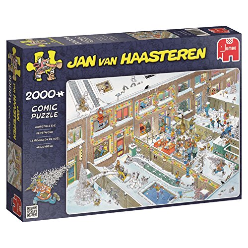 Jumbo Jan van Haasteren - Christmas Eve 2000 Piece Jigsaw Puzzle
