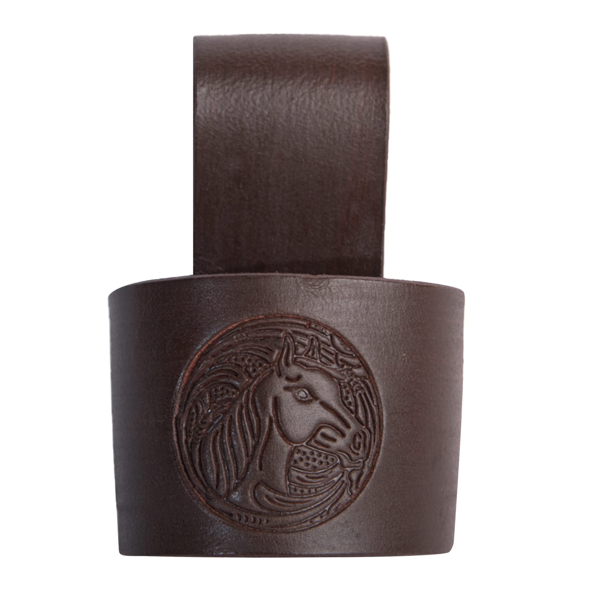 Hulara Full Grain Buff Leather Hammer Holder Hammer Holder for Tool Belt Tool Case Hammer Holster Battle Axe Hatchet Sheath Viking Axe Small Hammer Leather Tool Holster