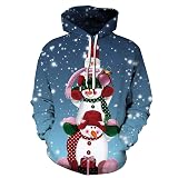 Unisex 3D Galaxy Print Hoodie - Space Themed Pullover Sweatshirt For Men & Women