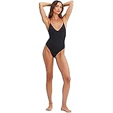 Gottex Au Naturel Timeless Chic Women’s Solid Must Have Swimwear One Piece Swimsuit with Open T Back Swim Essential