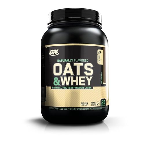 OPTIMUM NUTRITION Oats and Whey Protein Powder, Naturally Flavored Milk Chocolate, 3 Pound best protein powder OPTIMUM NUTRITION Oats and Whey Protein Powder, Naturally Flavored Milk Chocolate, 3 Pound best protein powder