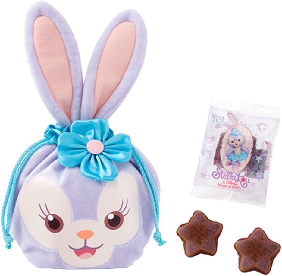 Amazon Co Jp 7 4 順次発送 ステラ ルー ステラルー 顔型巾着付き フィナンシェ お菓子 おやつ ダッフィー と仲間たち ディズニー シー限定 おもちゃ